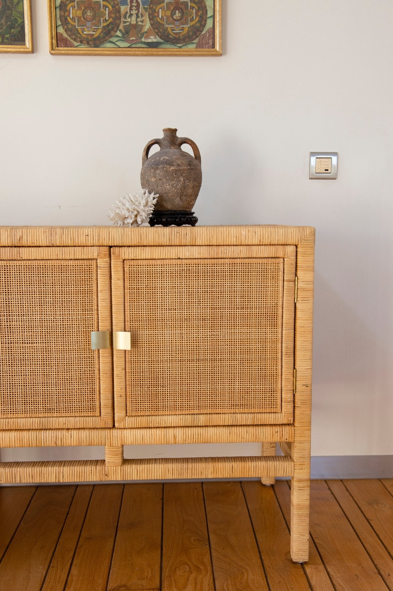 Buffet 2 portes SAIGON – Le charme intemporel du rotin et du cannage - KOK MAISON - La Maison Milanaise449