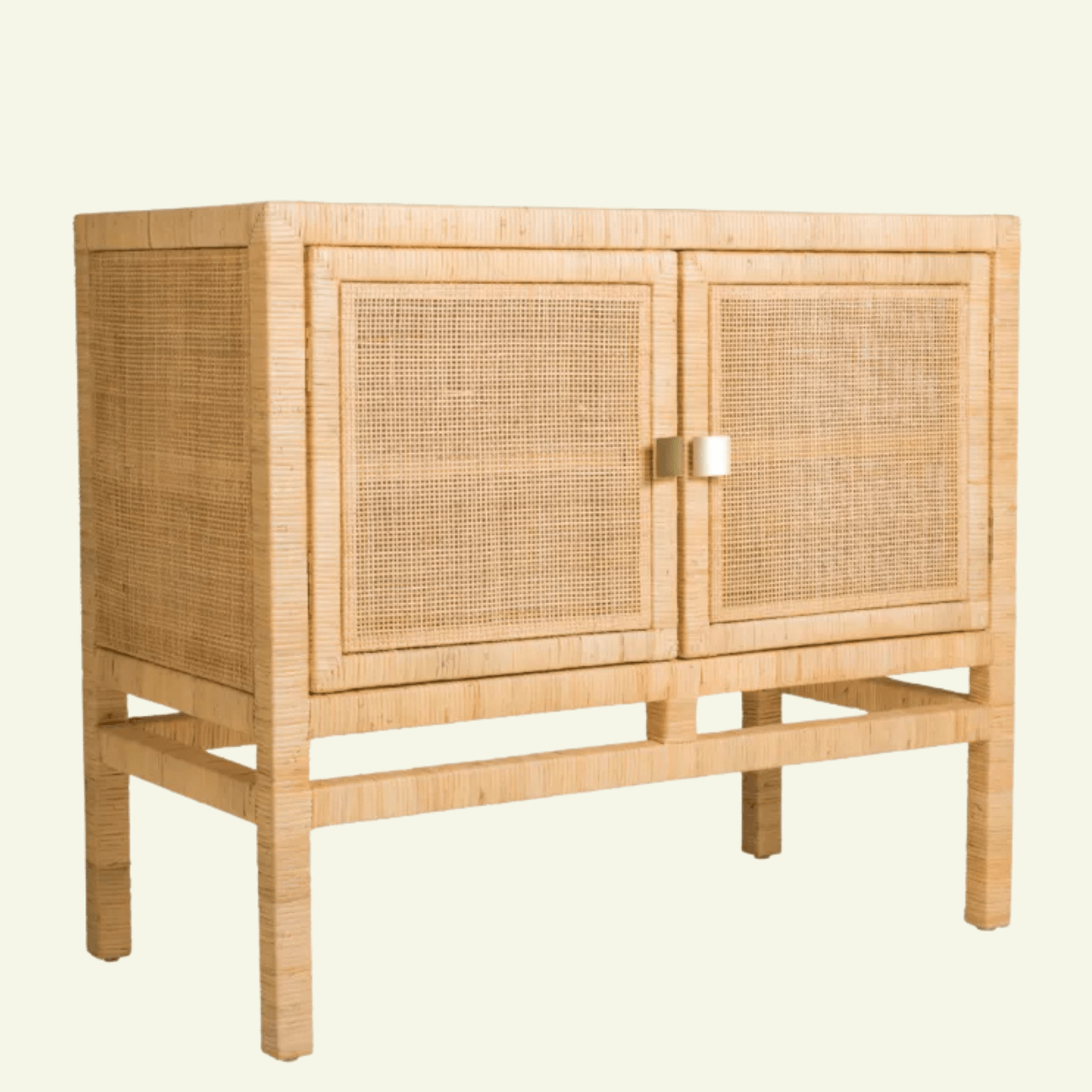 Buffet 2 portes SAIGON – Le charme intemporel du rotin et du cannage - KOK MAISON - La Maison Milanaise449