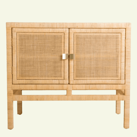 Buffet 2 portes SAIGON – Le charme intemporel du rotin et du cannage - KOK MAISON - La Maison Milanaise449