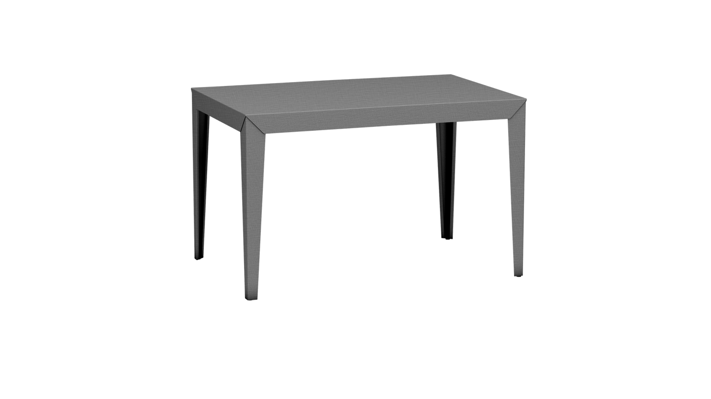 Bureau rectangulaire en métal 120cm Zef - MATIERE GRISE - La Maison MilanaiseBrut Vernis Brillant 020Intérieur