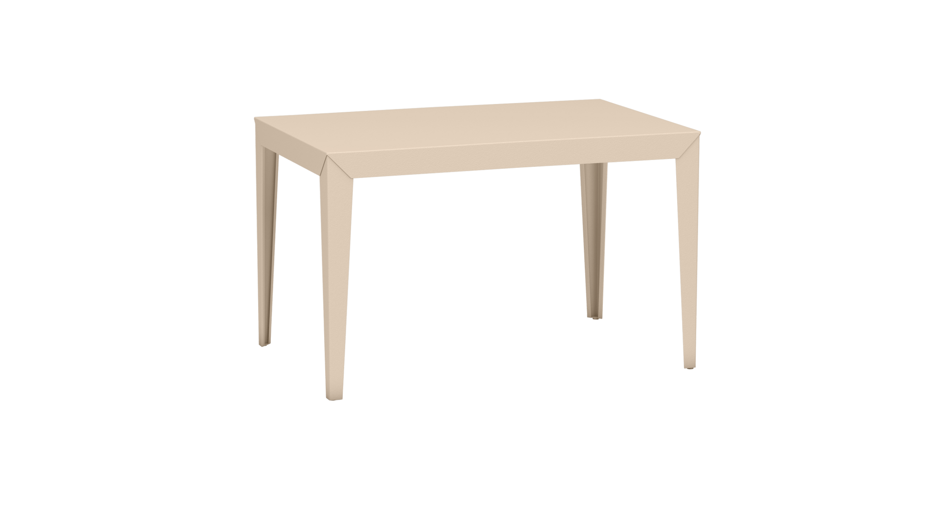 Bureau rectangulaire en métal 120cm Zef - MATIERE GRISE - La Maison MilanaiseEggshell 161Intérieur