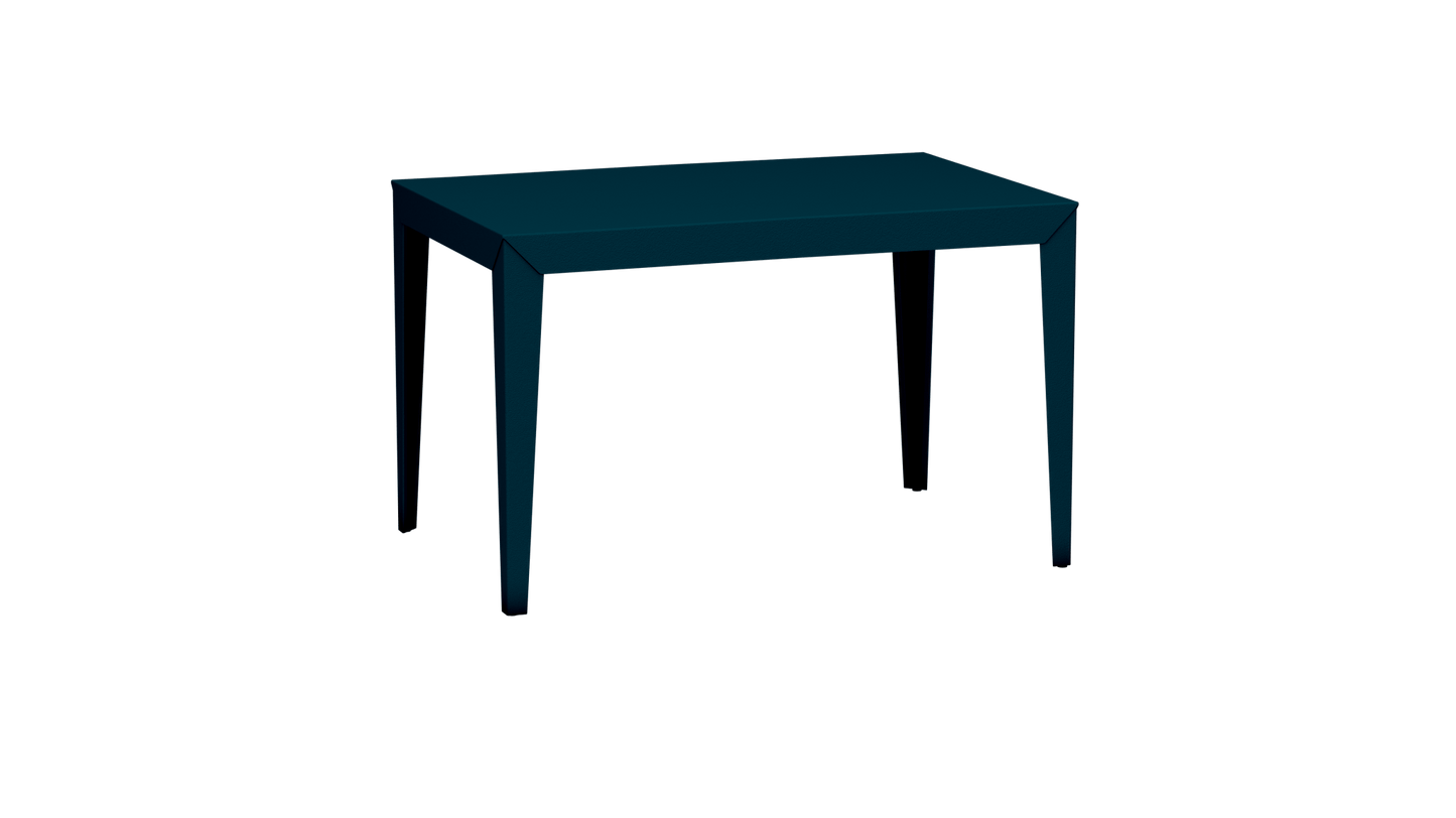 Bureau rectangulaire en métal 120cm Zef - MATIERE GRISE - La Maison MilanaiseCanard 115Intérieur