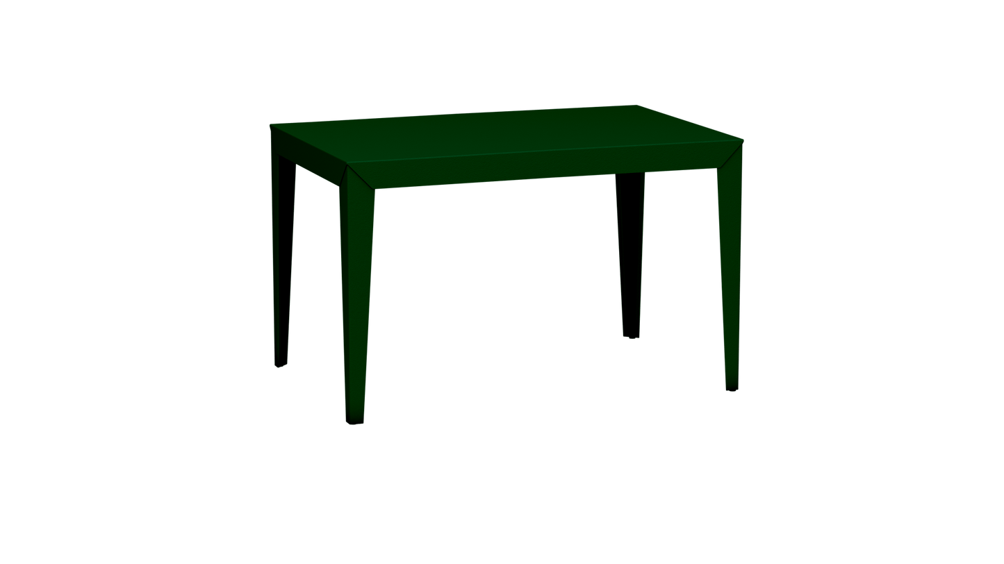 Bureau rectangulaire en métal 120cm Zef - MATIERE GRISE - La Maison MilanaiseCanopée 124Intérieur