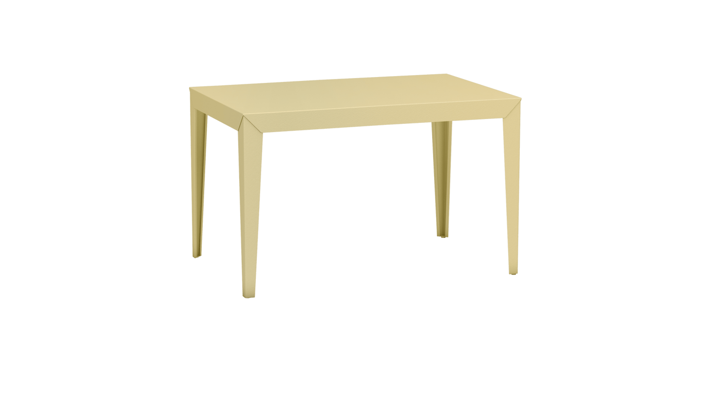 Bureau rectangulaire en métal 120cm Zef - MATIERE GRISE - La Maison MilanaiseChampagne 231Intérieur
