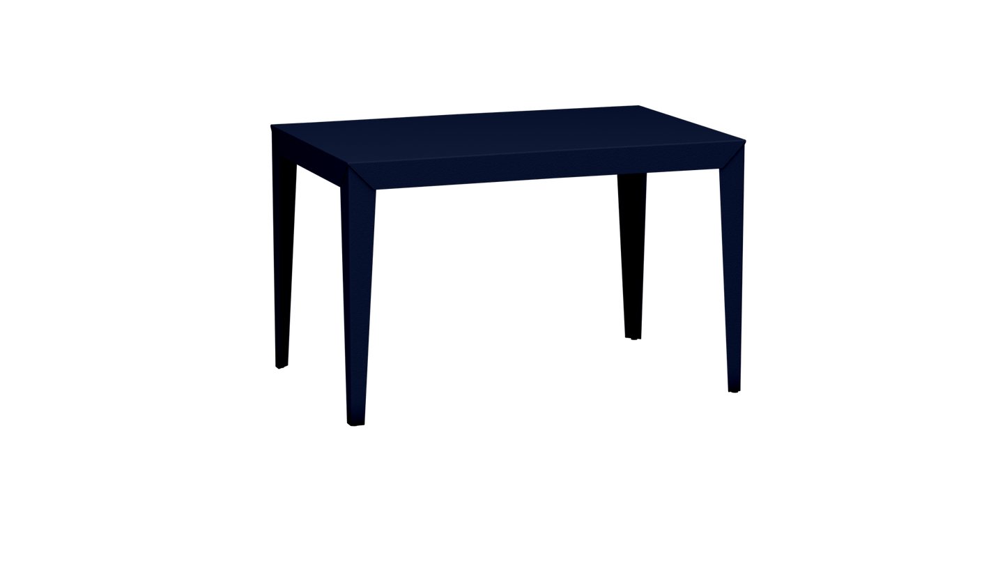Bureau rectangulaire en métal 120cm Zef - MATIERE GRISE - La Maison MilanaiseNuit 114Intérieur