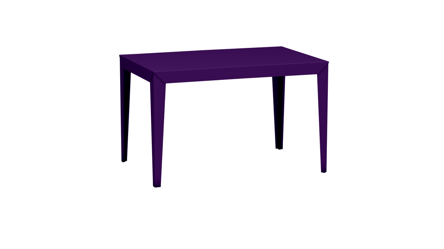 Bureau rectangulaire en métal 120cm Zef - MATIERE GRISE - La Maison MilanaiseUltra Violet 172Intérieur