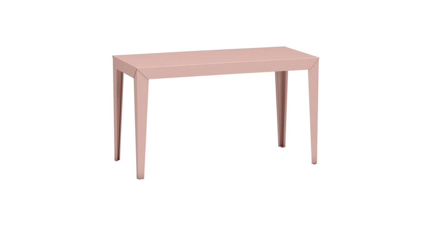 Bureau rectangulaire en métal 130cm Zef - MATIERE GRISE - La Maison MilanaiseBaby pink 162Intérieur