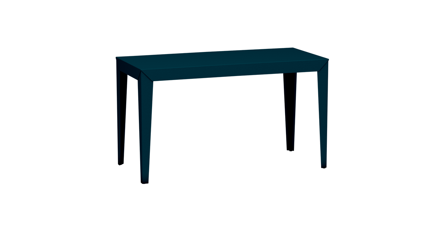 Bureau rectangulaire en métal 130cm Zef - MATIERE GRISE - La Maison MilanaiseCanard 115Intérieur