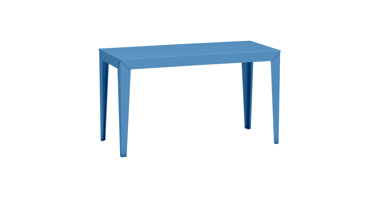 Bureau rectangulaire en métal 130cm Zef - MATIERE GRISE - La Maison MilanaiseAzur 111Intérieur