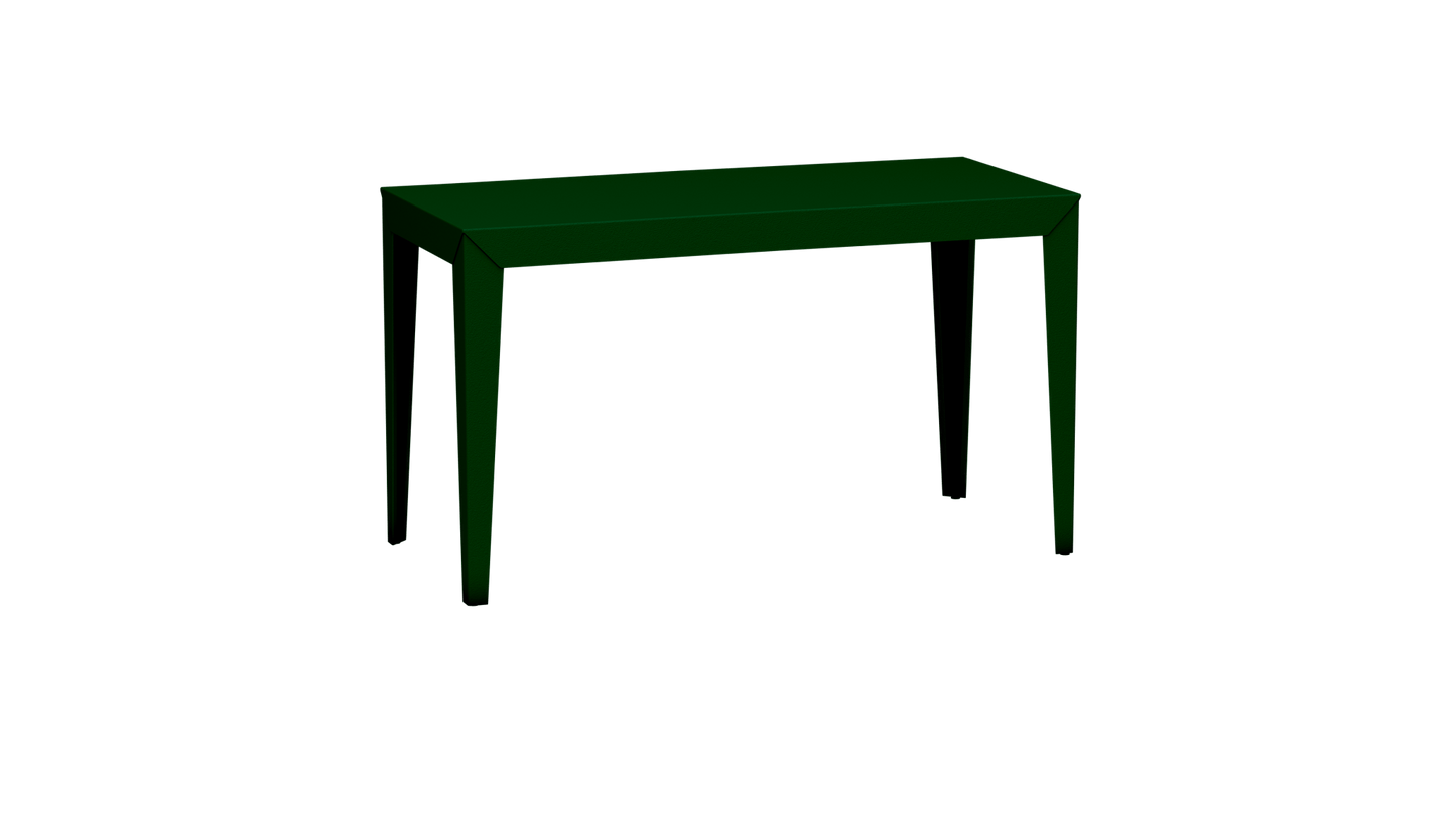Bureau rectangulaire en métal 130cm Zef - MATIERE GRISE - La Maison MilanaiseCanopée 124Intérieur