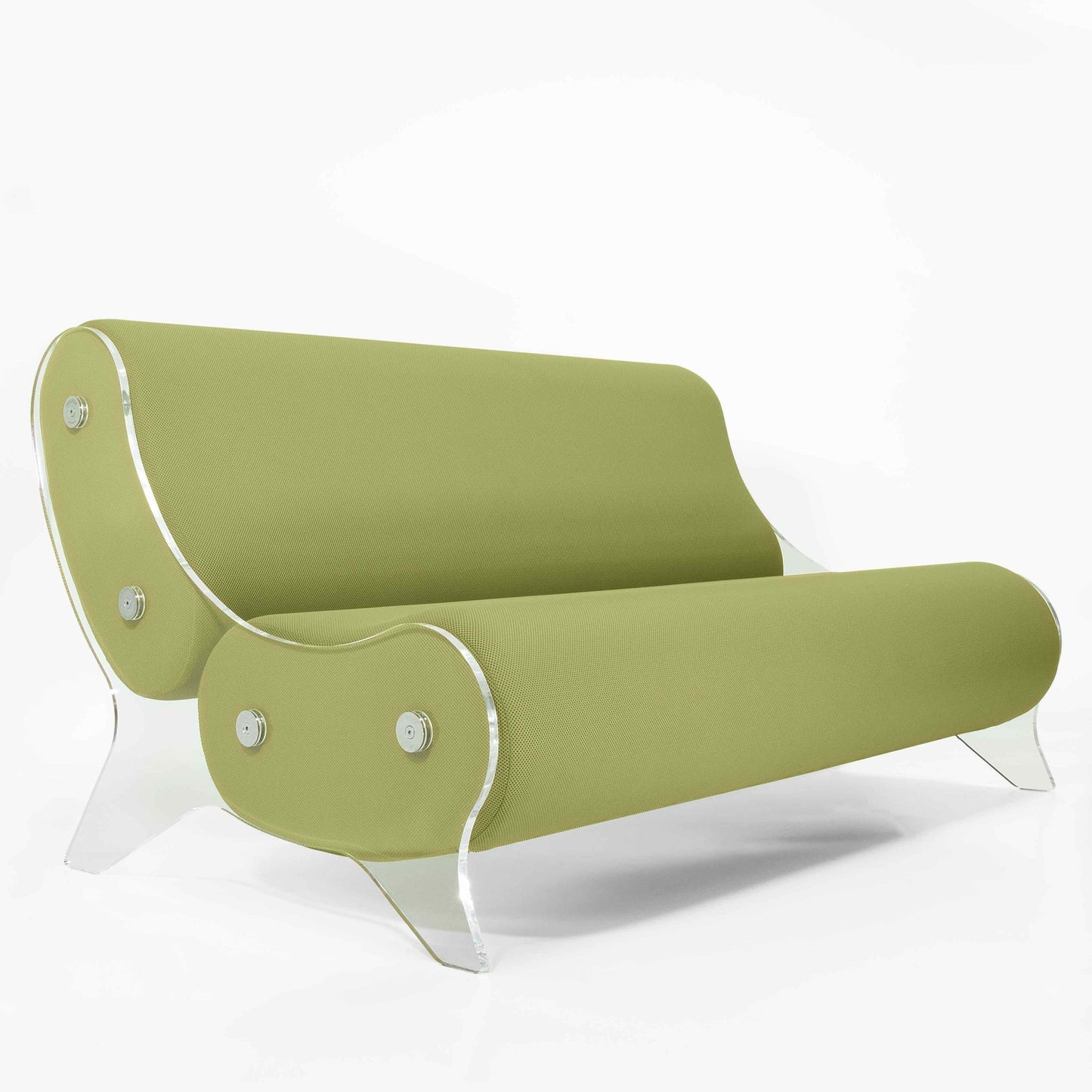 Canapé en altuglas et mousse alvéolaire - KUUMO DESIGN - La Maison MilanaiseMW6154OLIVEOlive154cm