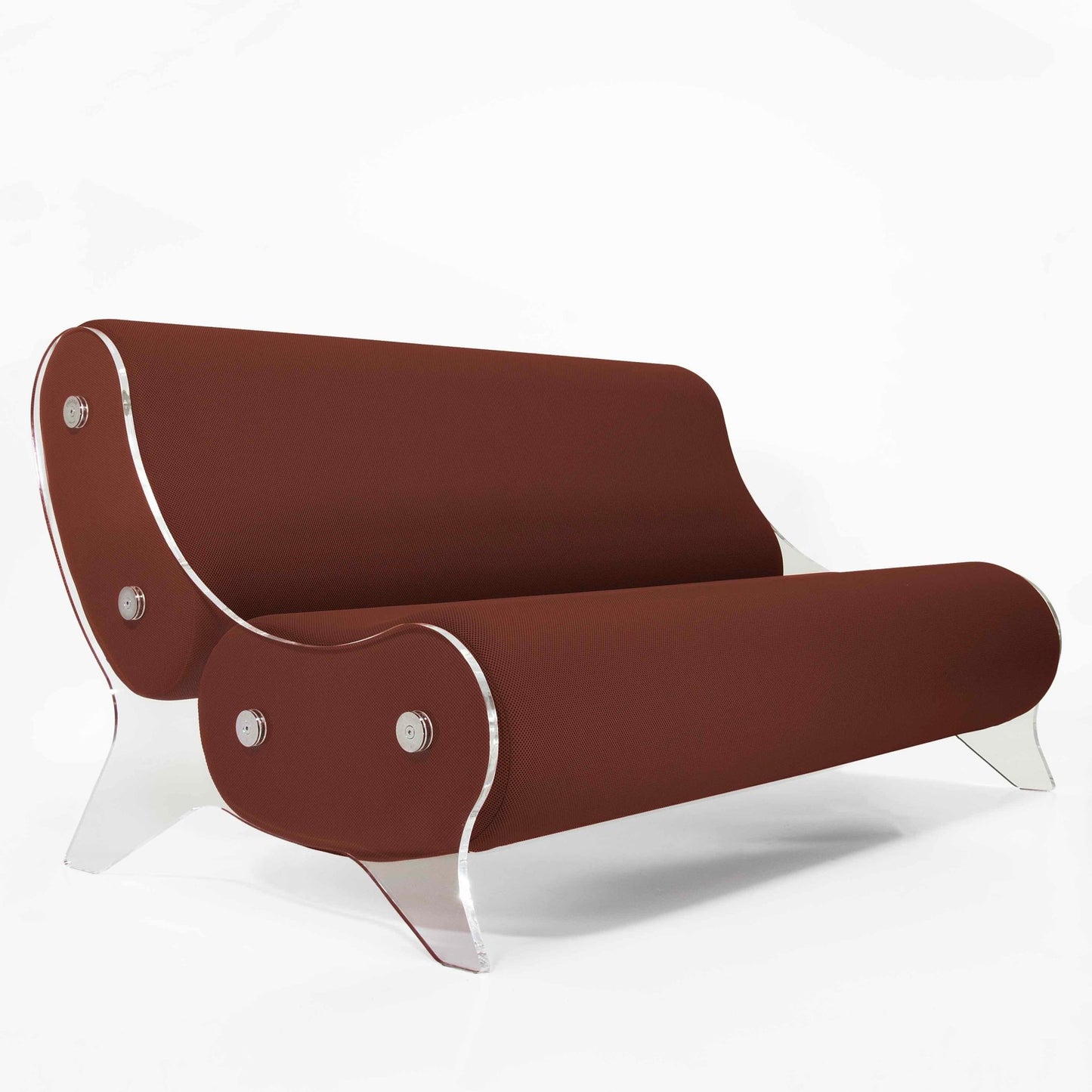 Canapé en altuglas et mousse alvéolaire - KUUMO DESIGN - La Maison MilanaiseMW6154MARRONMarron154cm