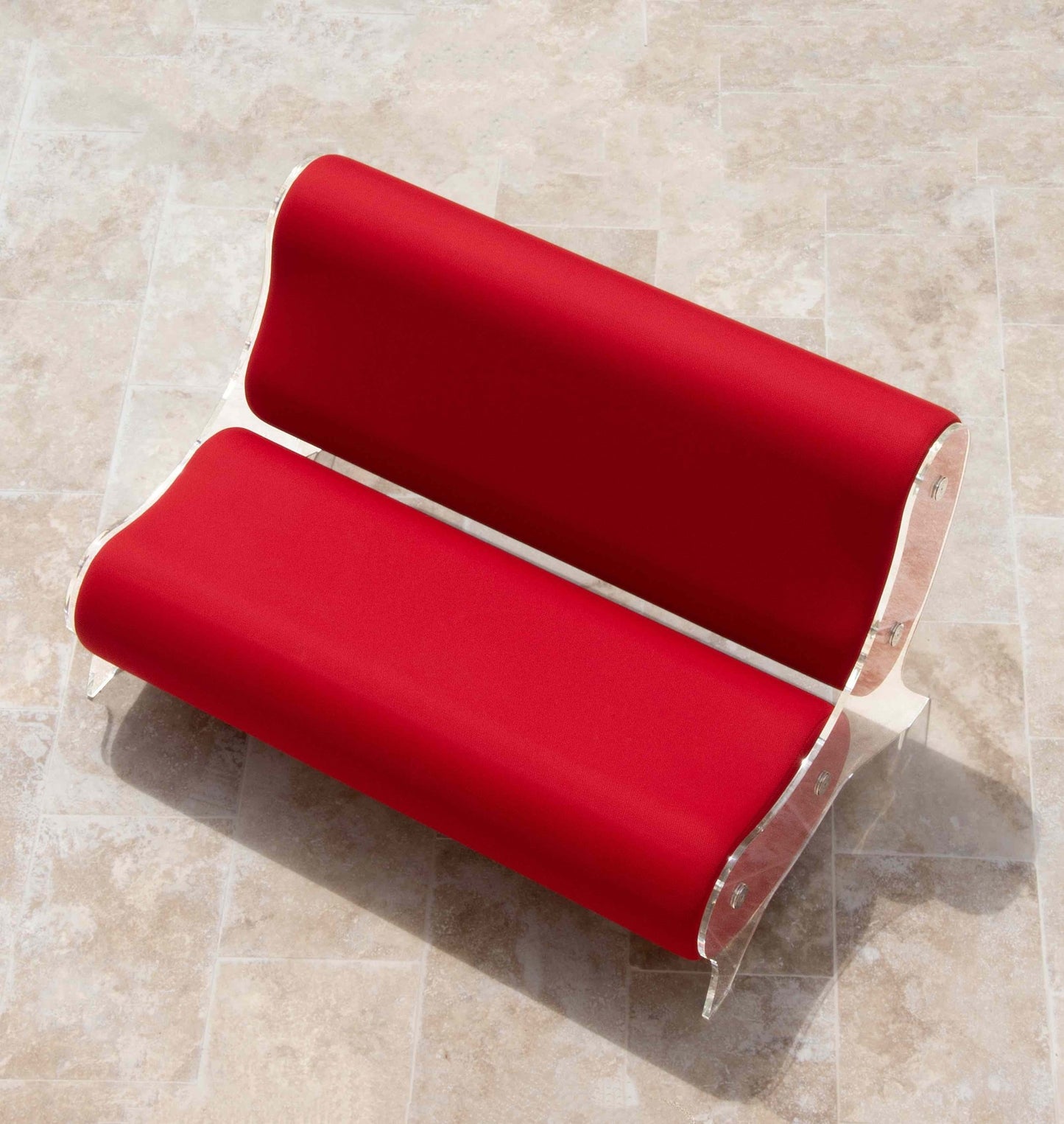 Canapé en altuglas et mousse alvéolaire - KUUMO DESIGN - La Maison MilanaiseMW6154BLANCBlanc154cm