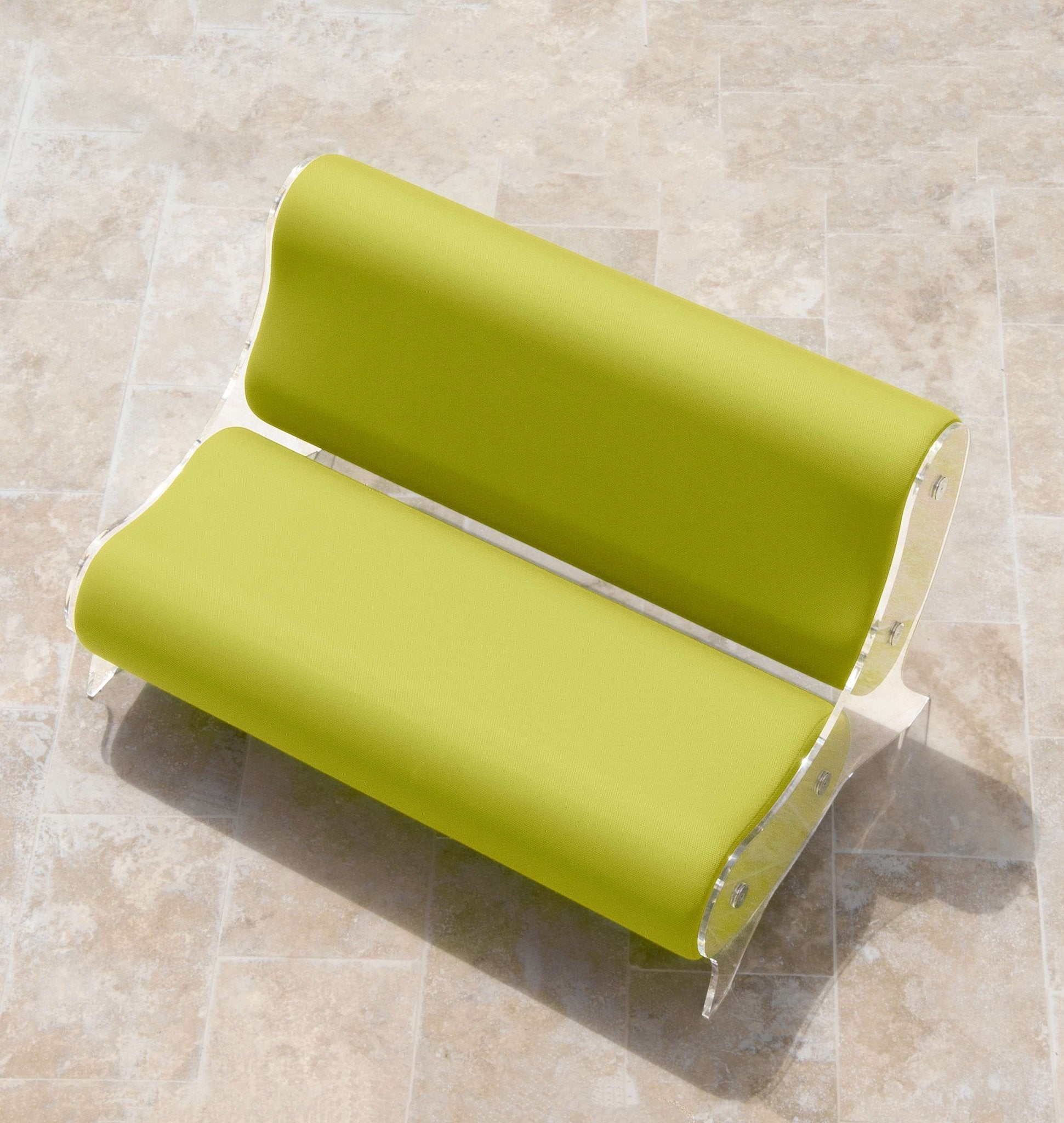 Canapé en altuglas et mousse alvéolaire - KUUMO DESIGN - La Maison MilanaiseMW6154BLANCBlanc154cm