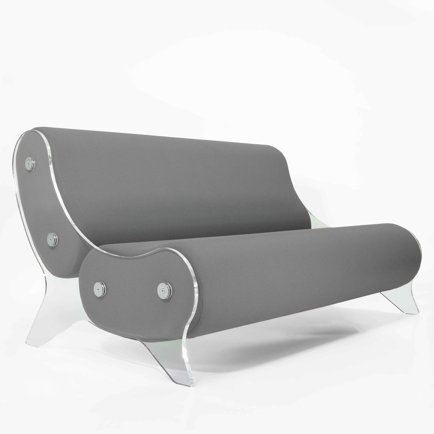 Canapé en altuglas et mousse alvéolaire - KUUMO DESIGN - La Maison MilanaiseMW6154GRISGris154cm