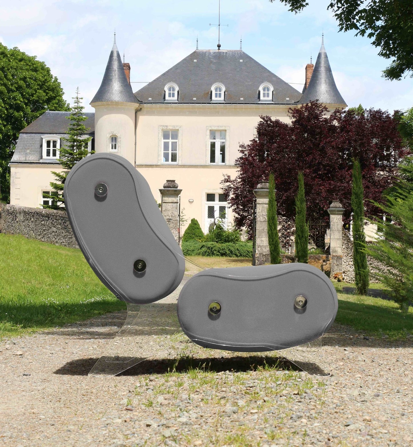 Canapé en altuglas et mousse alvéolaire - KUUMO DESIGN - La Maison MilanaiseMW6154BLEUBleu154cm