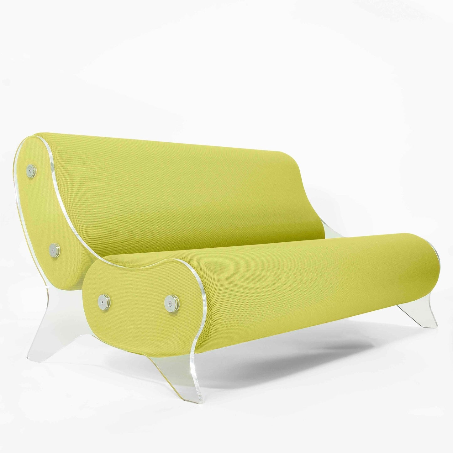 Canapé en altuglas et mousse alvéolaire - KUUMO DESIGN - La Maison MilanaiseMW6154JAUNEJaune154cm