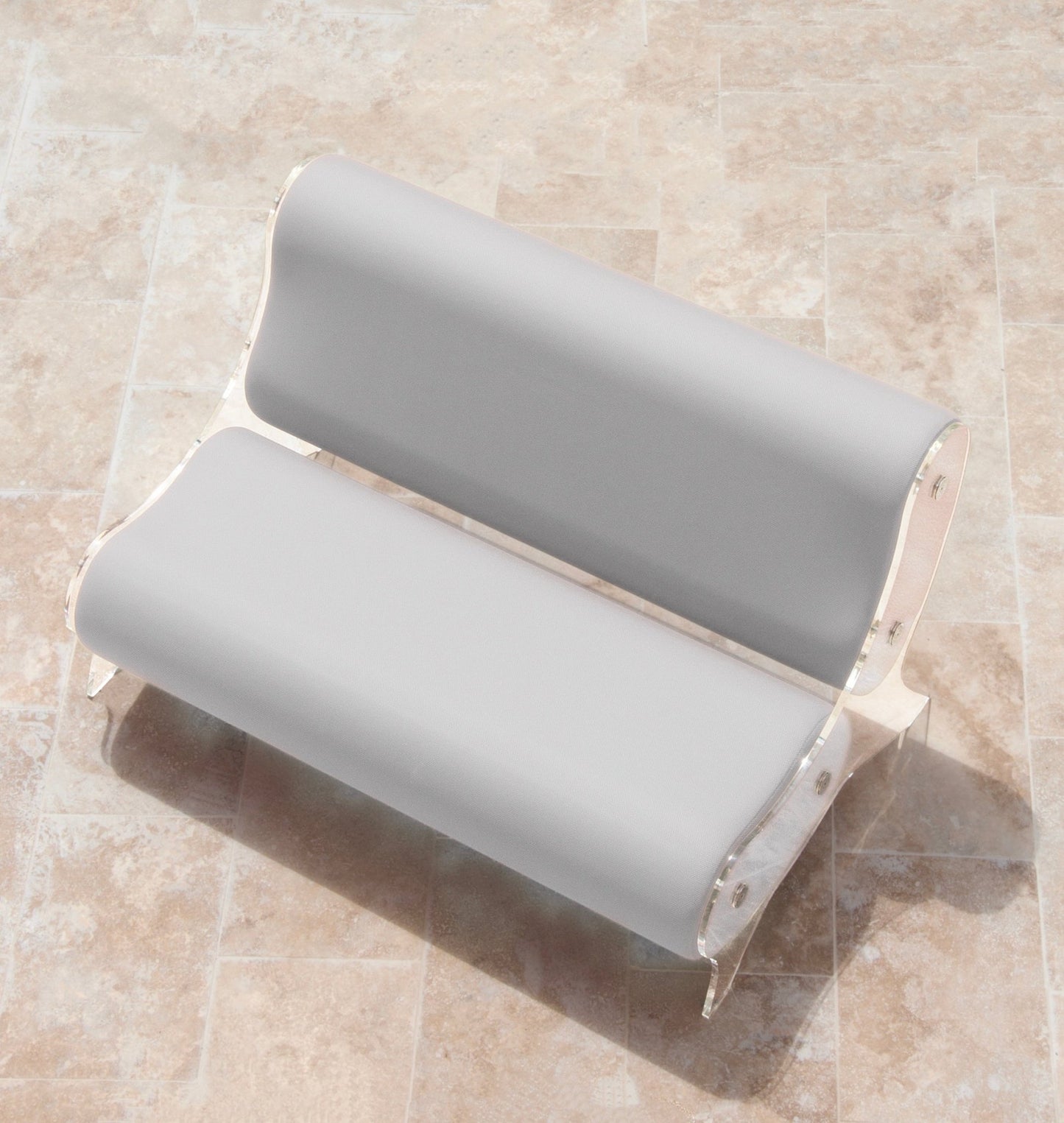 Canapé en altuglas et mousse alvéolaire - KUUMO DESIGN - La Maison MilanaiseMW6154BLANCBlanc154cm