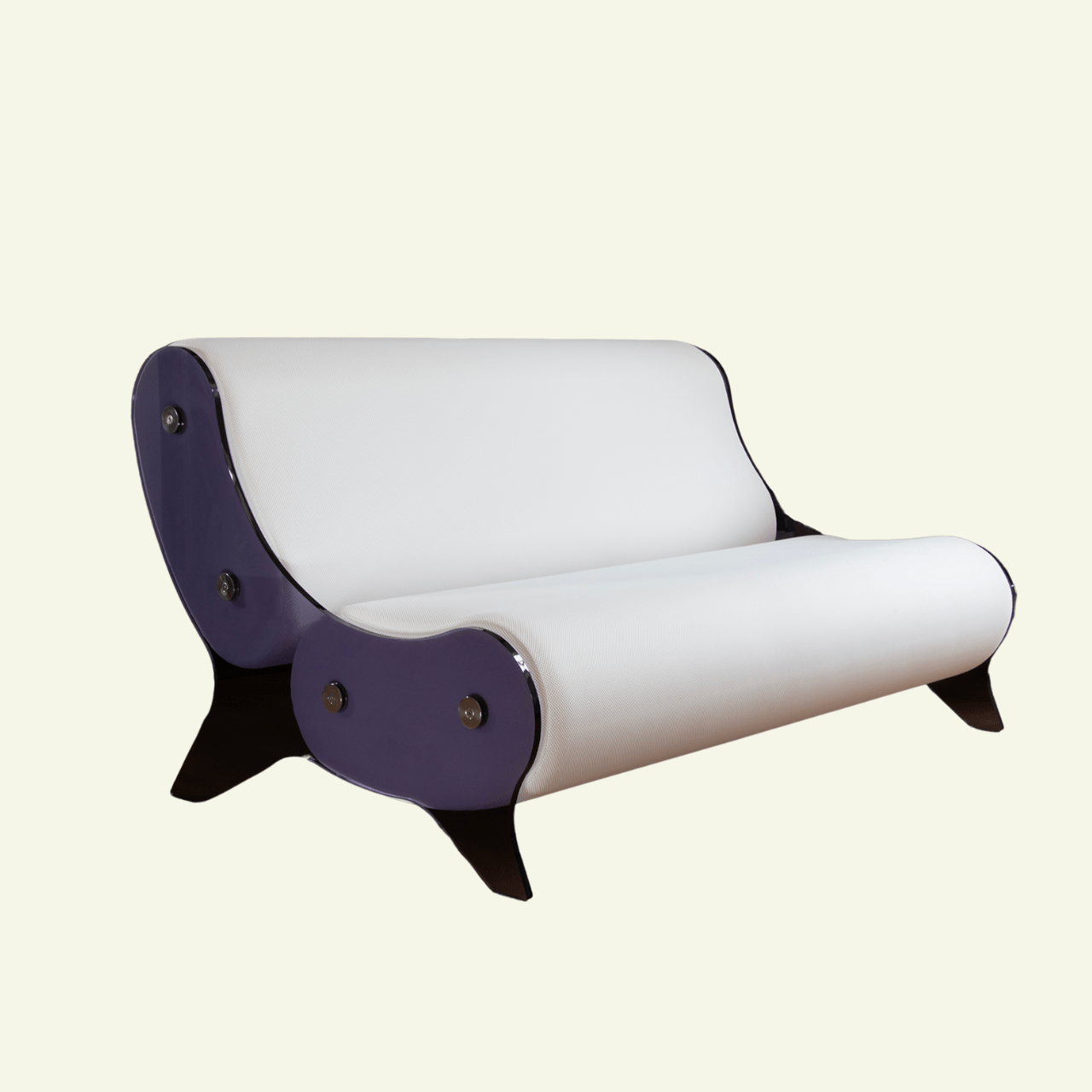 Canapé en altuglas fumé et mousse alvéolaire - KUUMO DESIGN - La Maison Milanaise154cmBronze