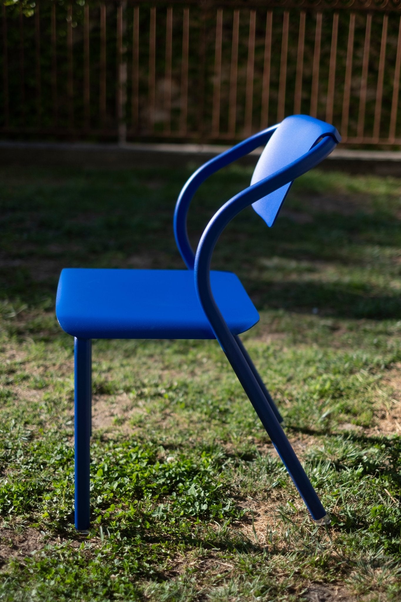Chaise Confort en aluminium design français et coloré - ALLURE D'AZUR - La Maison Milanaise582004TERRATerracotta