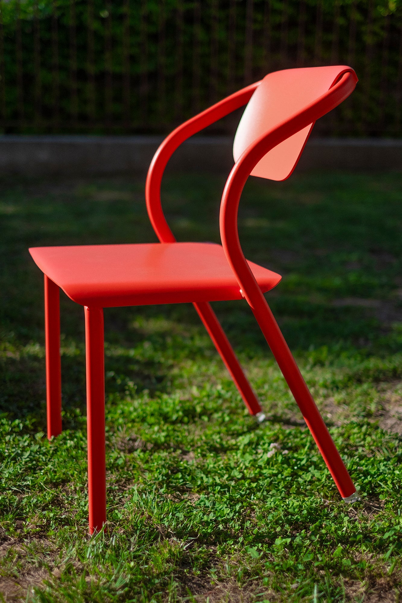 Chaise Confort en aluminium design français et coloré - ALLURE D'AZUR - La Maison Milanaise582004TERRATerracotta