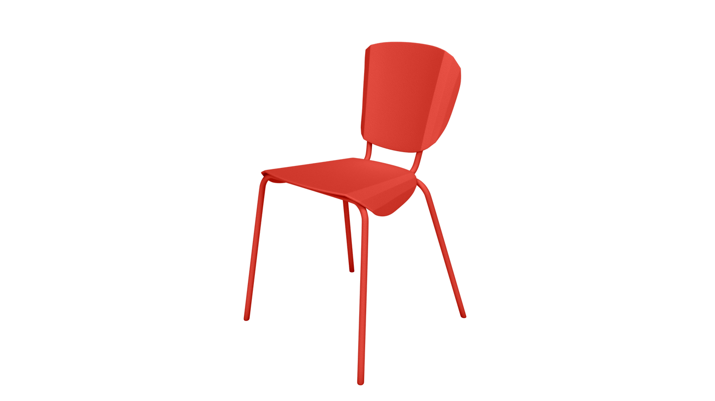Chaise design en aluminium Batchair - MATIERE GRISE - La Maison MilanaiseBATCHAIR - 18Pêche 143