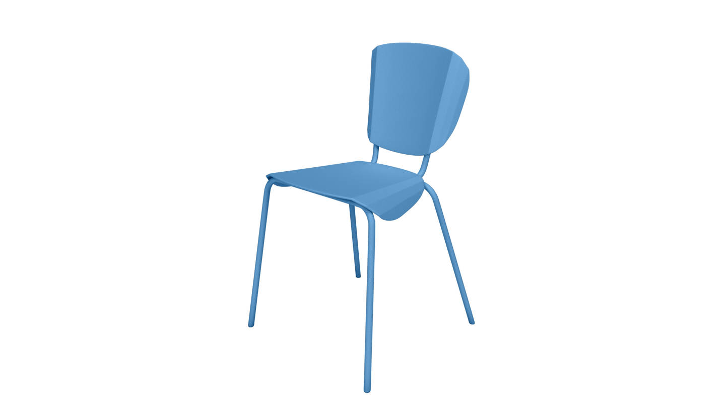 Chaise design en aluminium Batchair - MATIERE GRISE - La Maison MilanaiseBATCHAIR - 23Azur 111