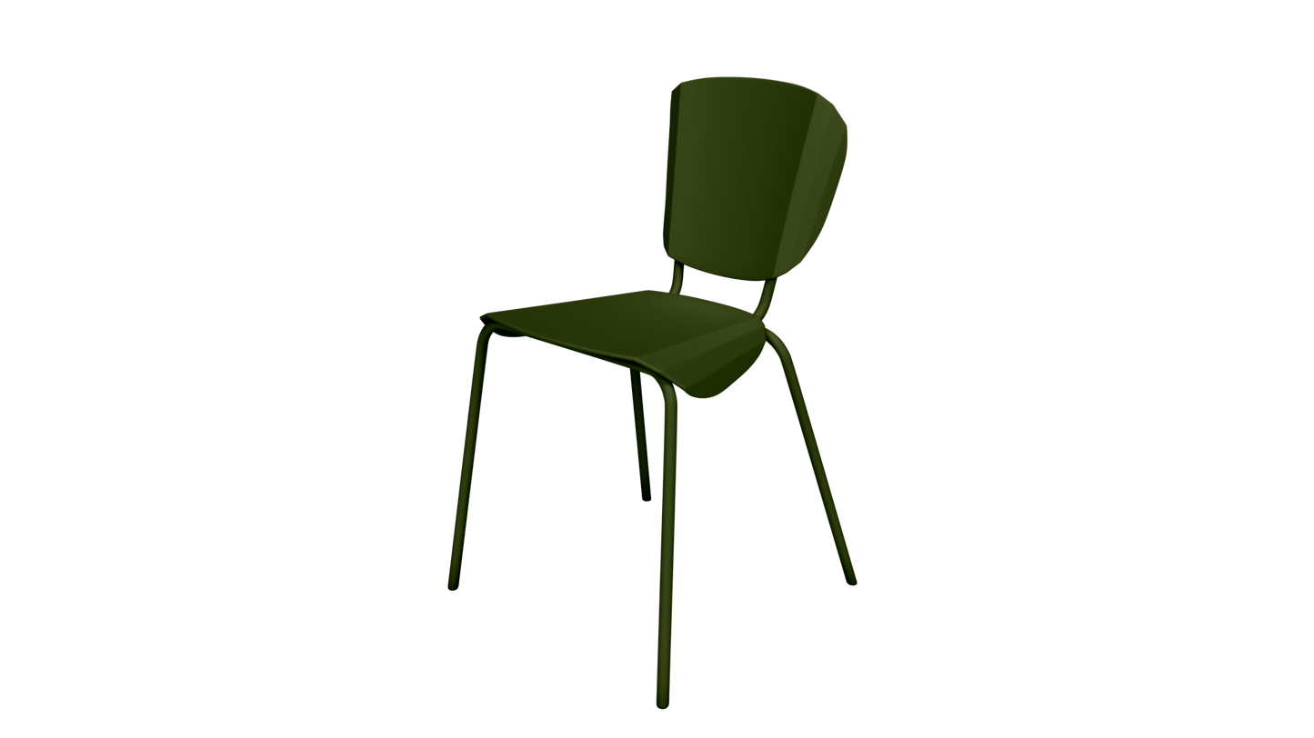 Chaise design en aluminium Batchair - MATIERE GRISE - La Maison MilanaiseBATCHAIR - 28Kaki 122