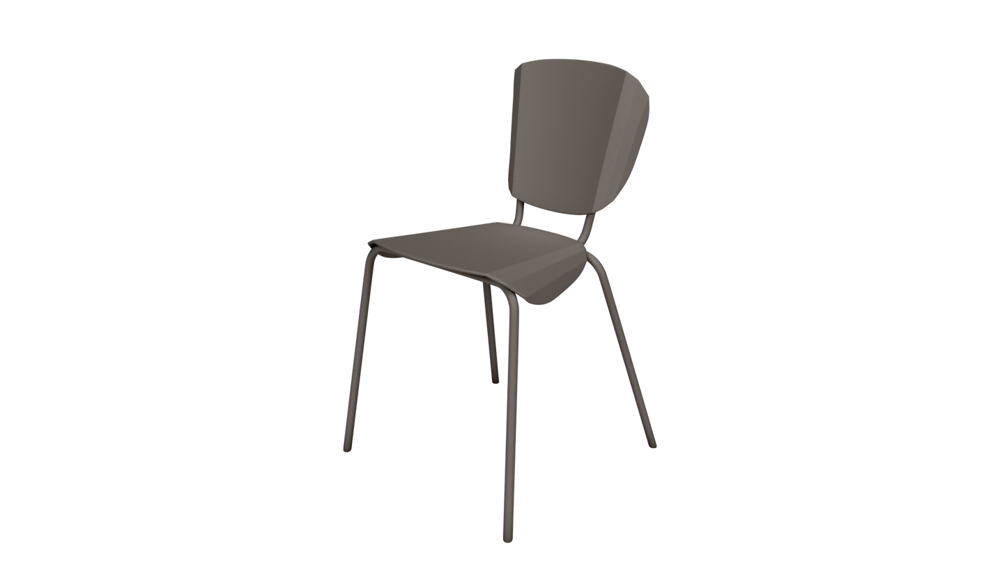 Chaise design en aluminium Batchair - MATIERE GRISE - La Maison MilanaiseBATCHAIR - 10Taupe 192