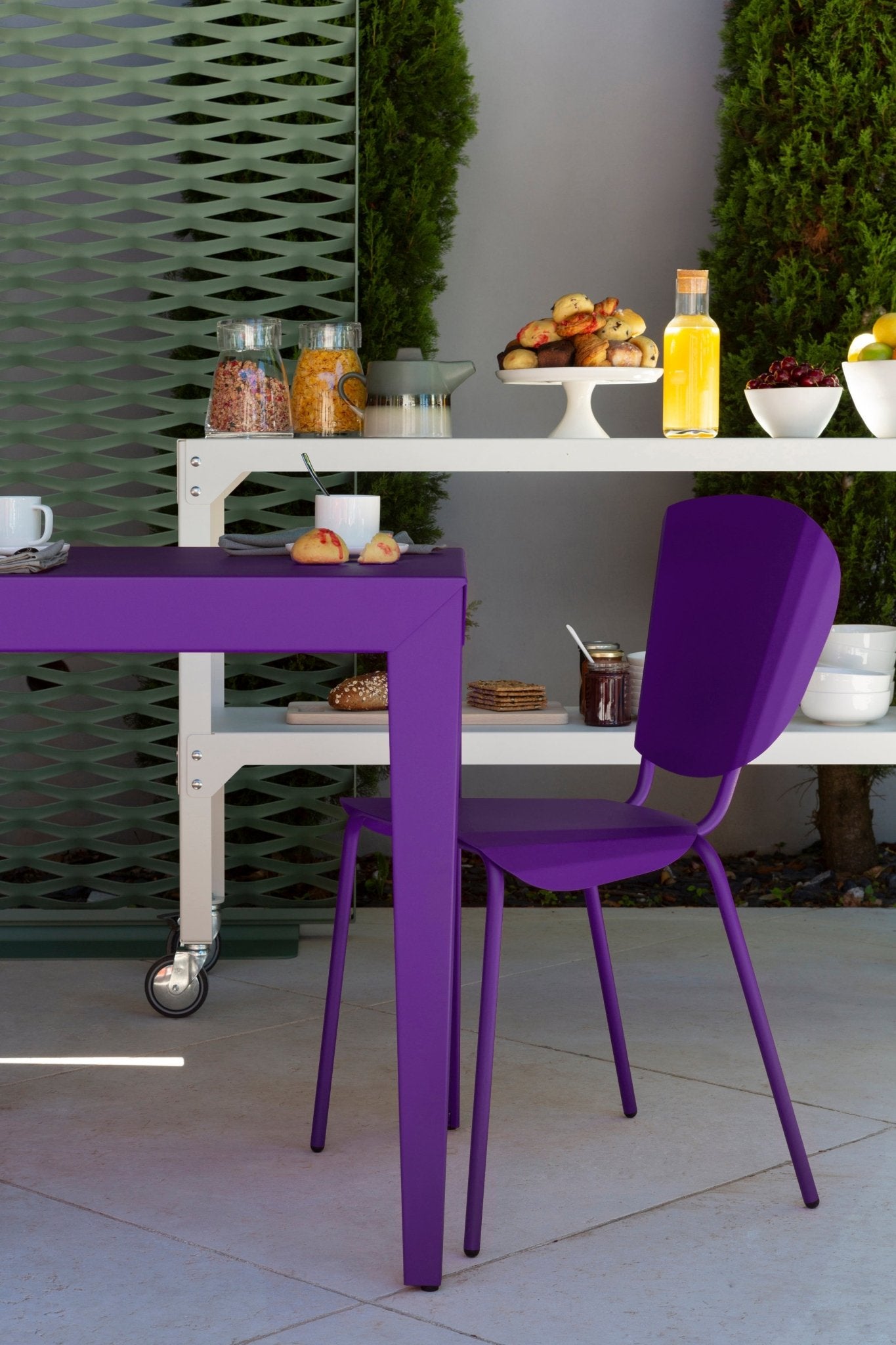 Chaise design en aluminium Batchair - MATIERE GRISE - La Maison MilanaiseBATCHAIR - 18Pêche 143