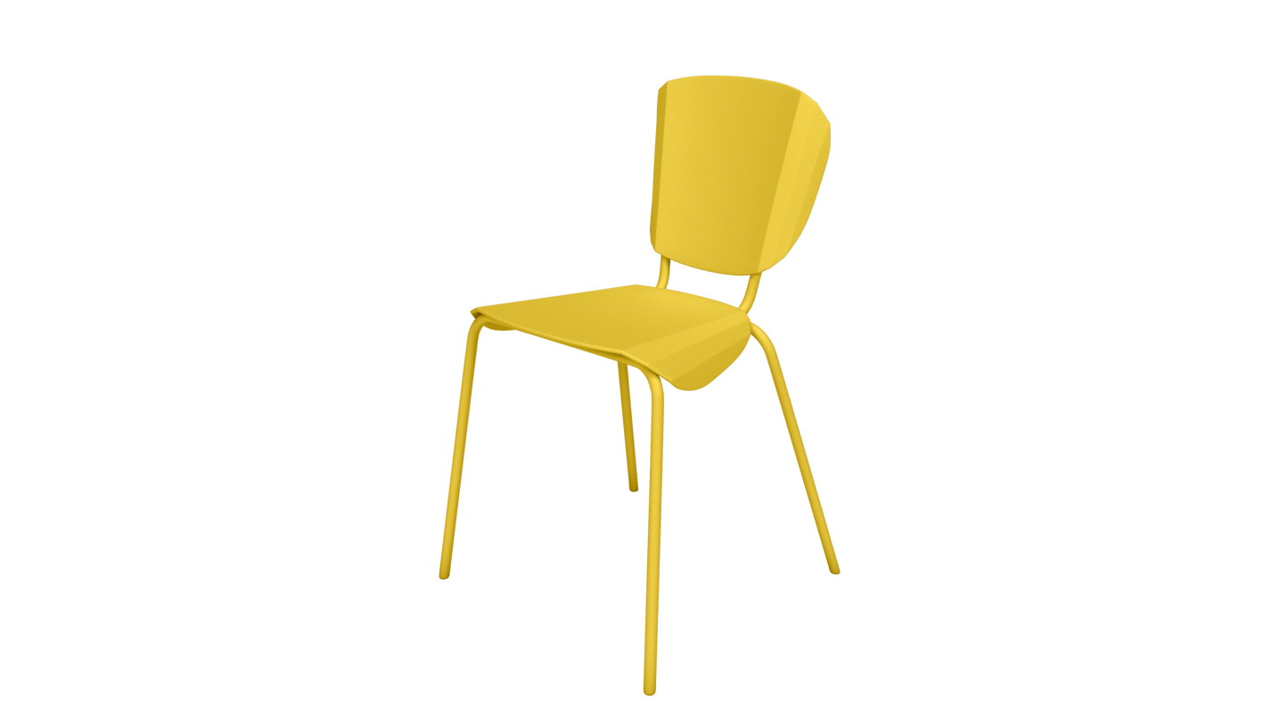 Chaise design en aluminium Batchair - MATIERE GRISE - La Maison MilanaiseBATCHAIR - 29Poussin 014