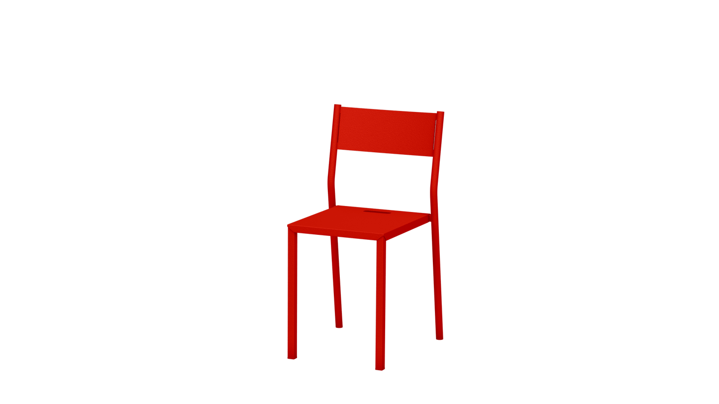 Chaise design en aluminium Take - MATIERE GRISE - La Maison MilanaiseCHAISETAKE - 16Corail 032