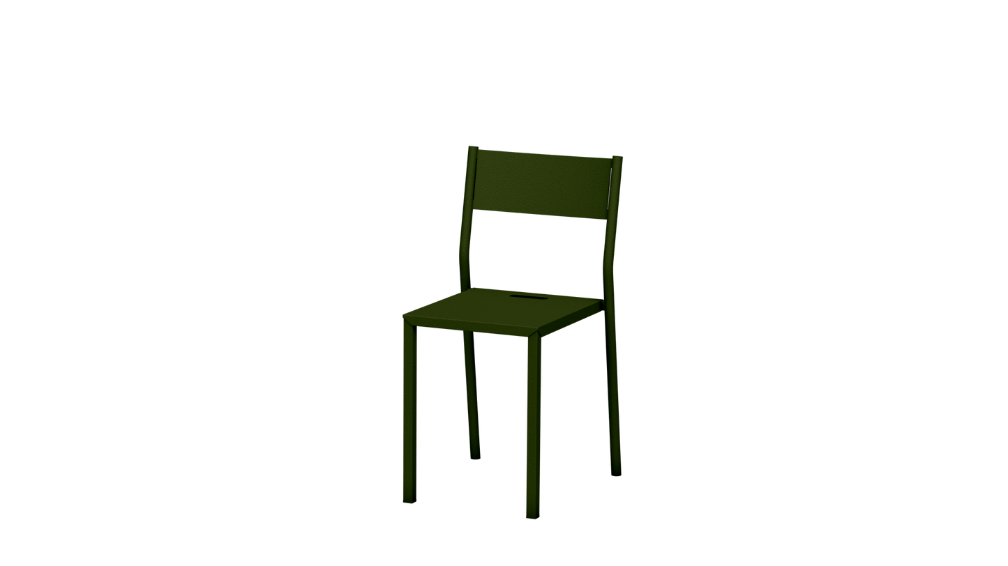 Chaise design en aluminium Take - MATIERE GRISE - La Maison MilanaiseCHAISETAKE - 28Kaki 122
