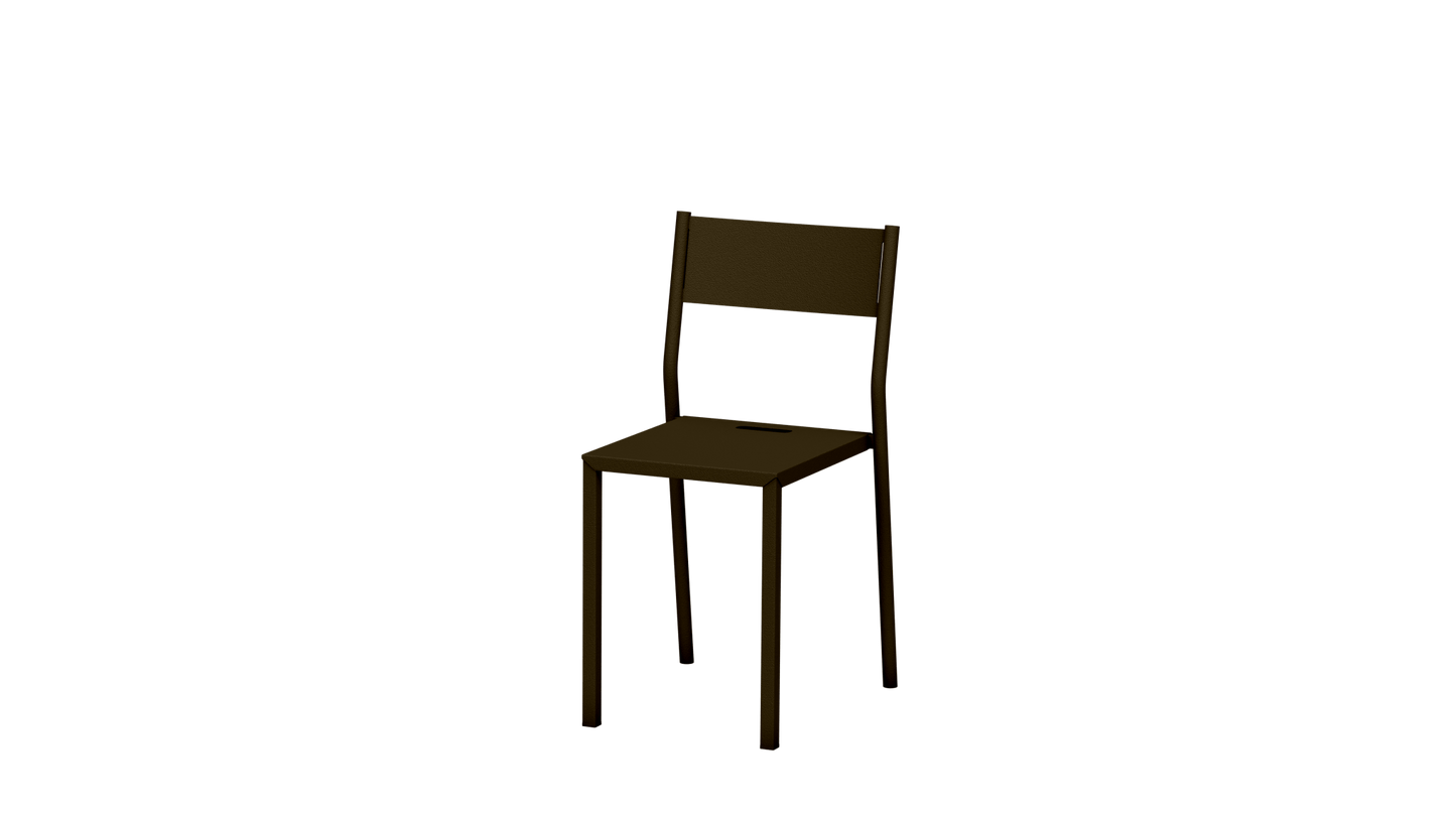 Chaise design en aluminium Take - MATIERE GRISE - La Maison MilanaiseCHAISETAKE - 37Bronze 181