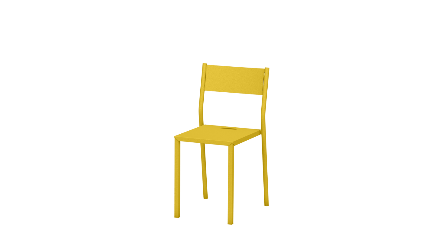 Chaise design en aluminium Take - MATIERE GRISE - La Maison MilanaiseCHAISETAKE - 29Poussin 014