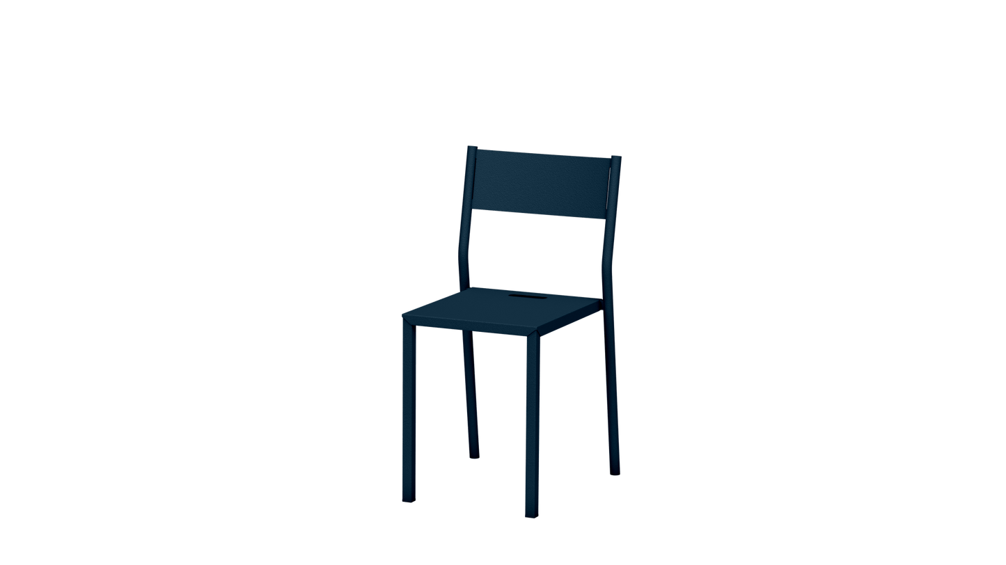 Chaise design en aluminium Take - MATIERE GRISE - La Maison MilanaiseCHAISETAKE - 8Denim 007