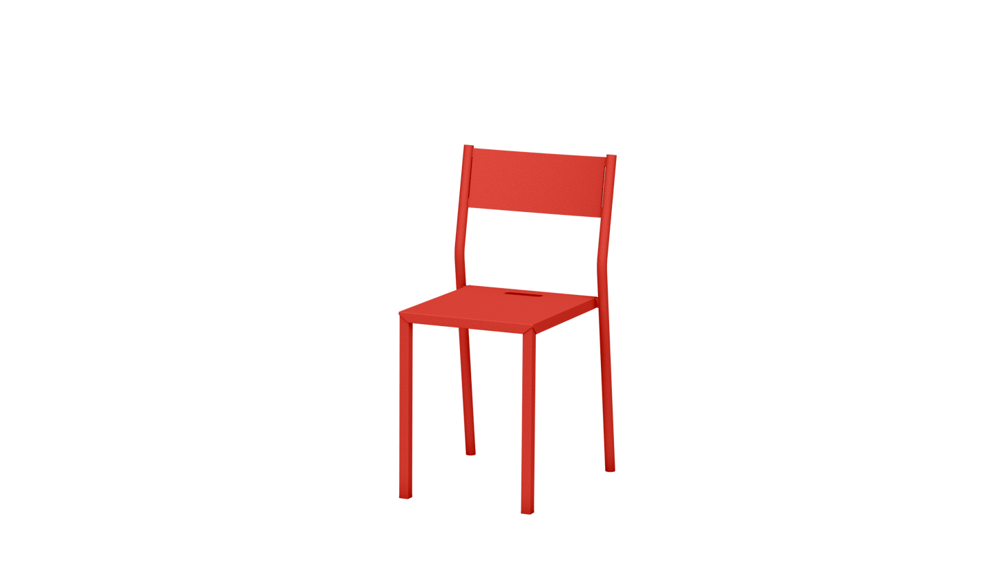 Chaise design en aluminium Take - MATIERE GRISE - La Maison MilanaiseCHAISETAKE - 18Pêche 143