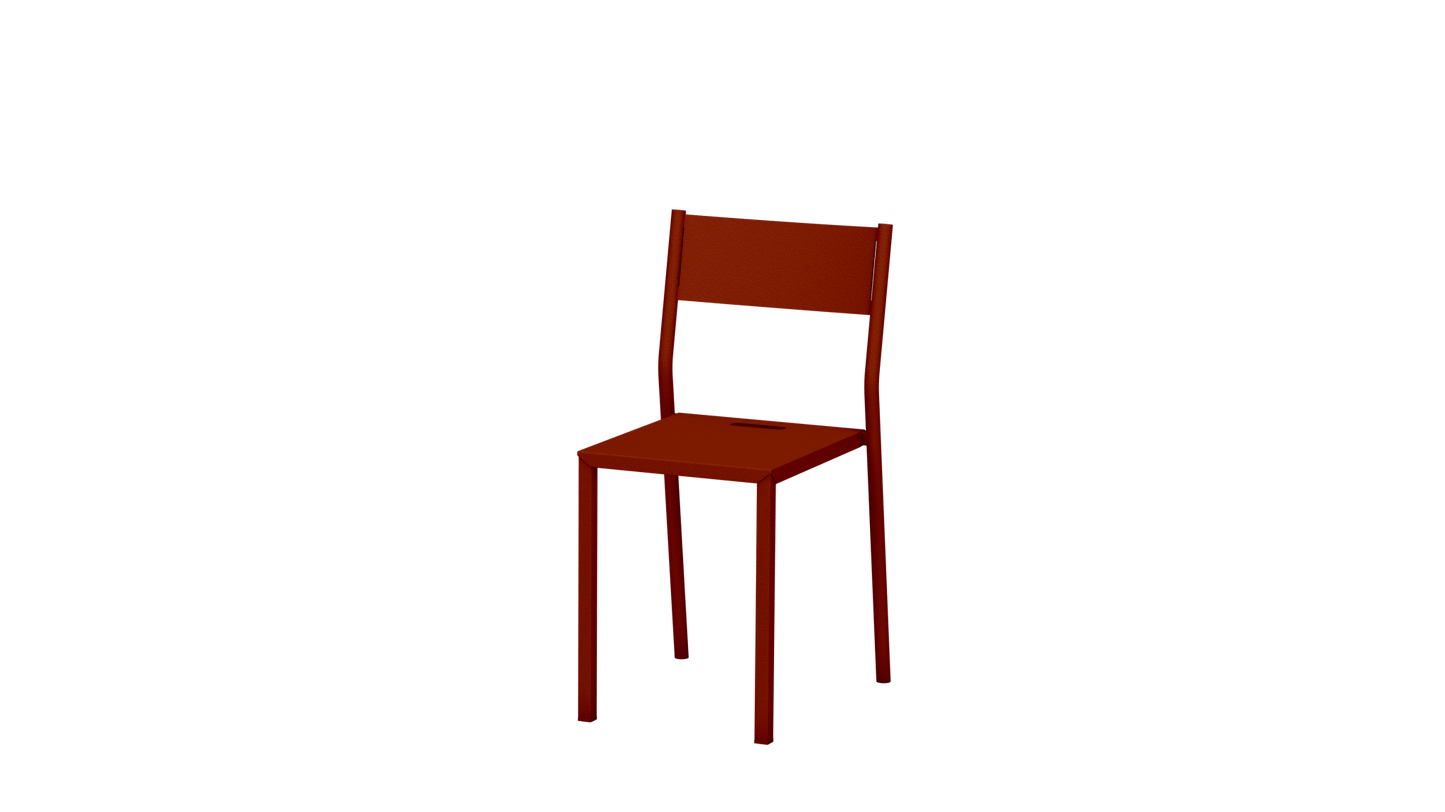 Chaise design en aluminium Take - MATIERE GRISE - La Maison MilanaiseCHAISETAKE - 19Terracotta 142