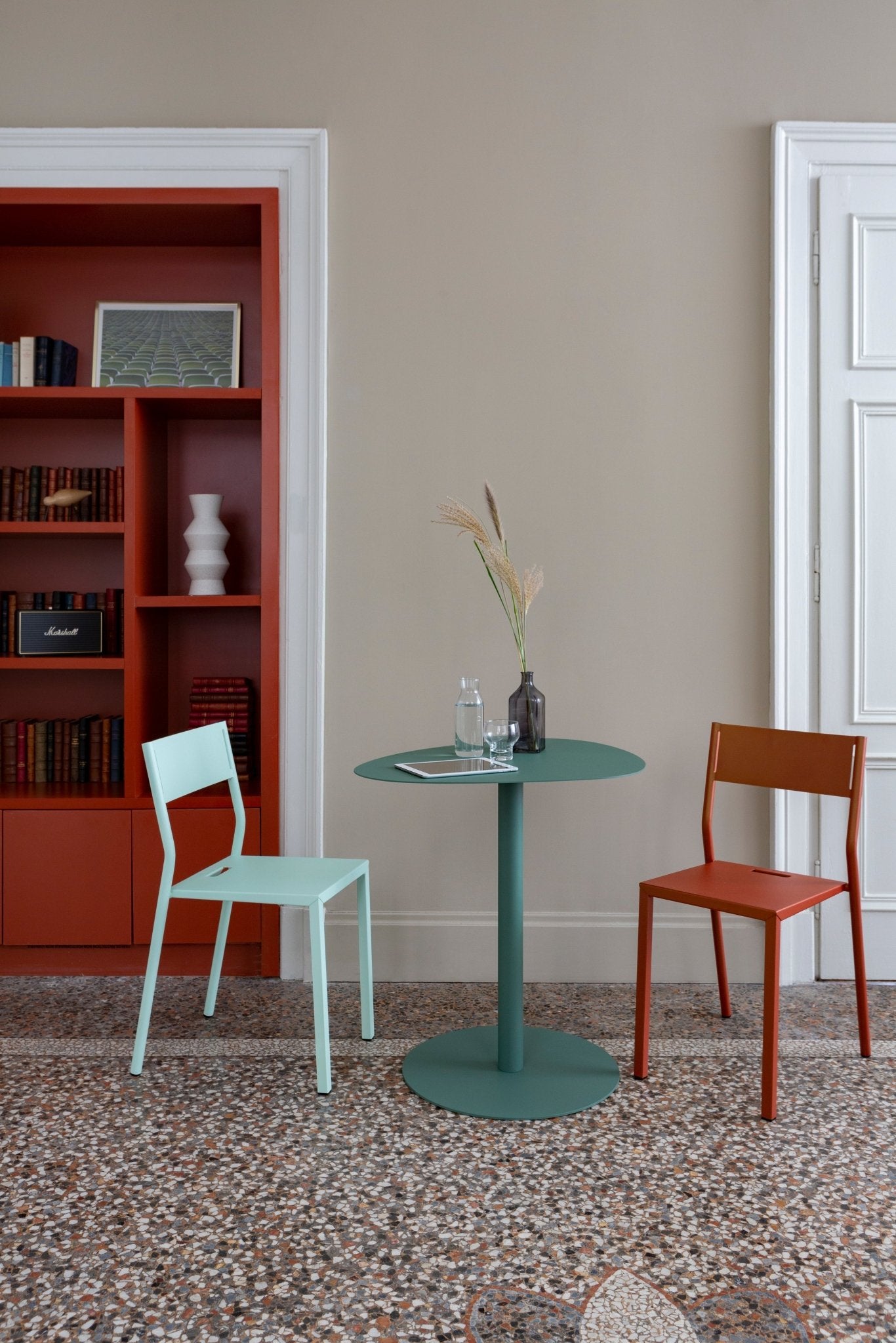 Chaise design en aluminium Take - MATIERE GRISE - La Maison MilanaiseCHAISETAKE - 23Azur 111