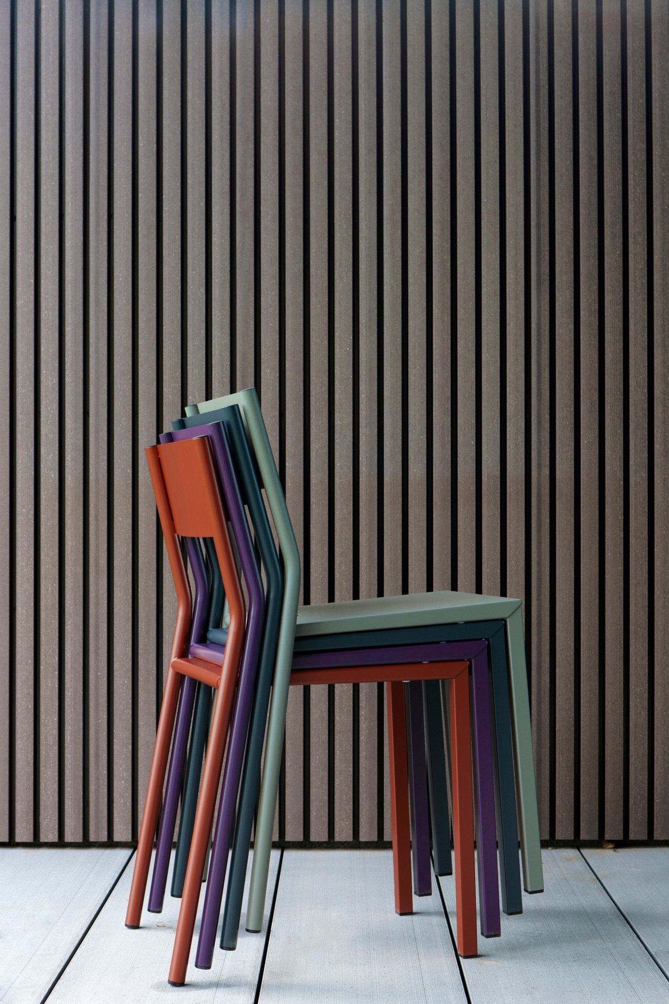 Chaise design en aluminium Take - MATIERE GRISE - La Maison MilanaiseCHAISETAKE - 23Azur 111