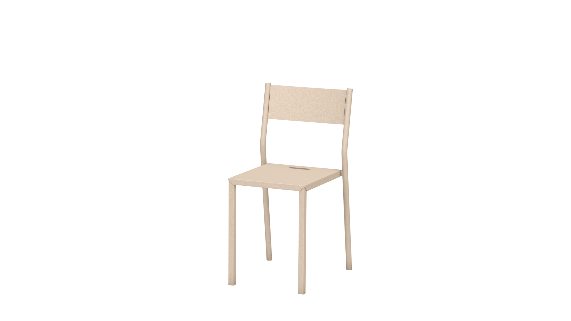Chaise design en aluminium Take - MATIERE GRISE - La Maison MilanaiseCHAISETAKE - 1Eggshell 161