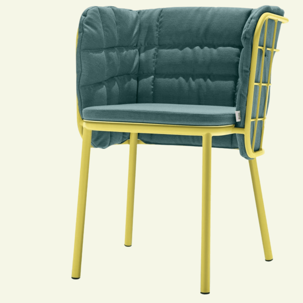 Chaise design en métal Jujube - CHAIRS & MORE - La Maison MilanaiseJauneBleu - Vert 705