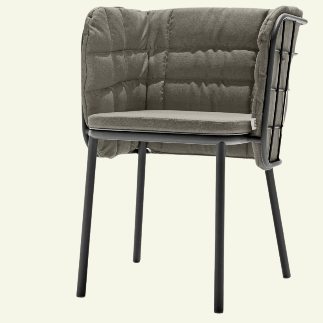 Chaise design en métal Jujube - CHAIRS & MORE - La Maison MilanaiseAnthraciteGris 600