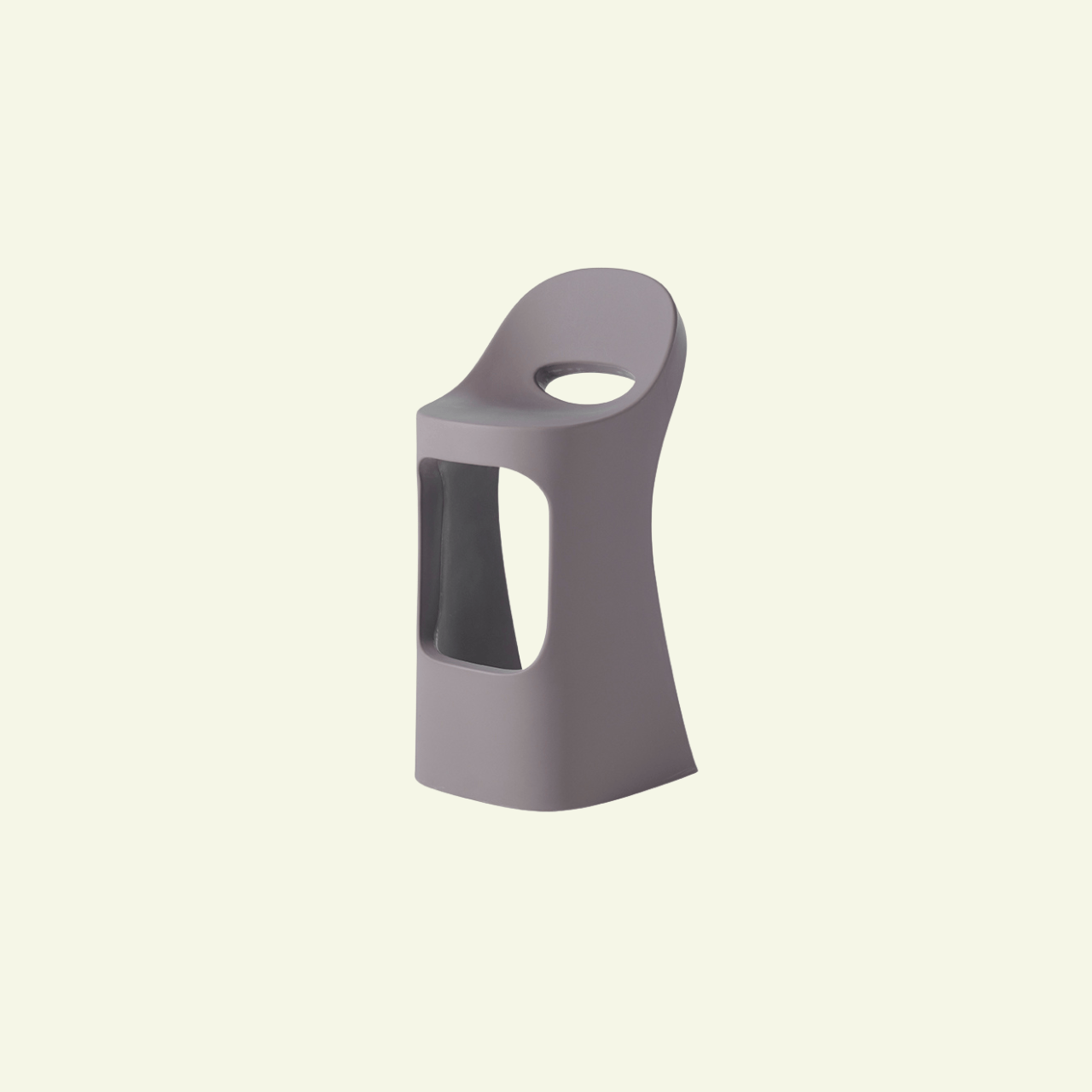 Chaise haute Amélie Sit Up – Design conique - SLIDE - La Maison MilanaiseAMELIESITUP9Gris argile