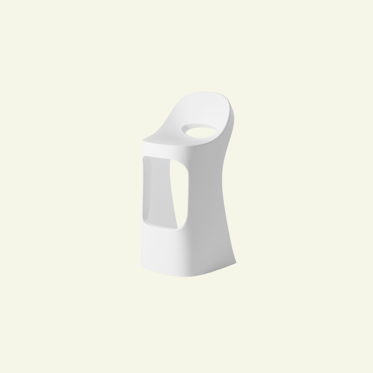 Chaise haute Amélie Sit Up – Design conique - SLIDE - La Maison MilanaiseAMELIESITUP2Blanc