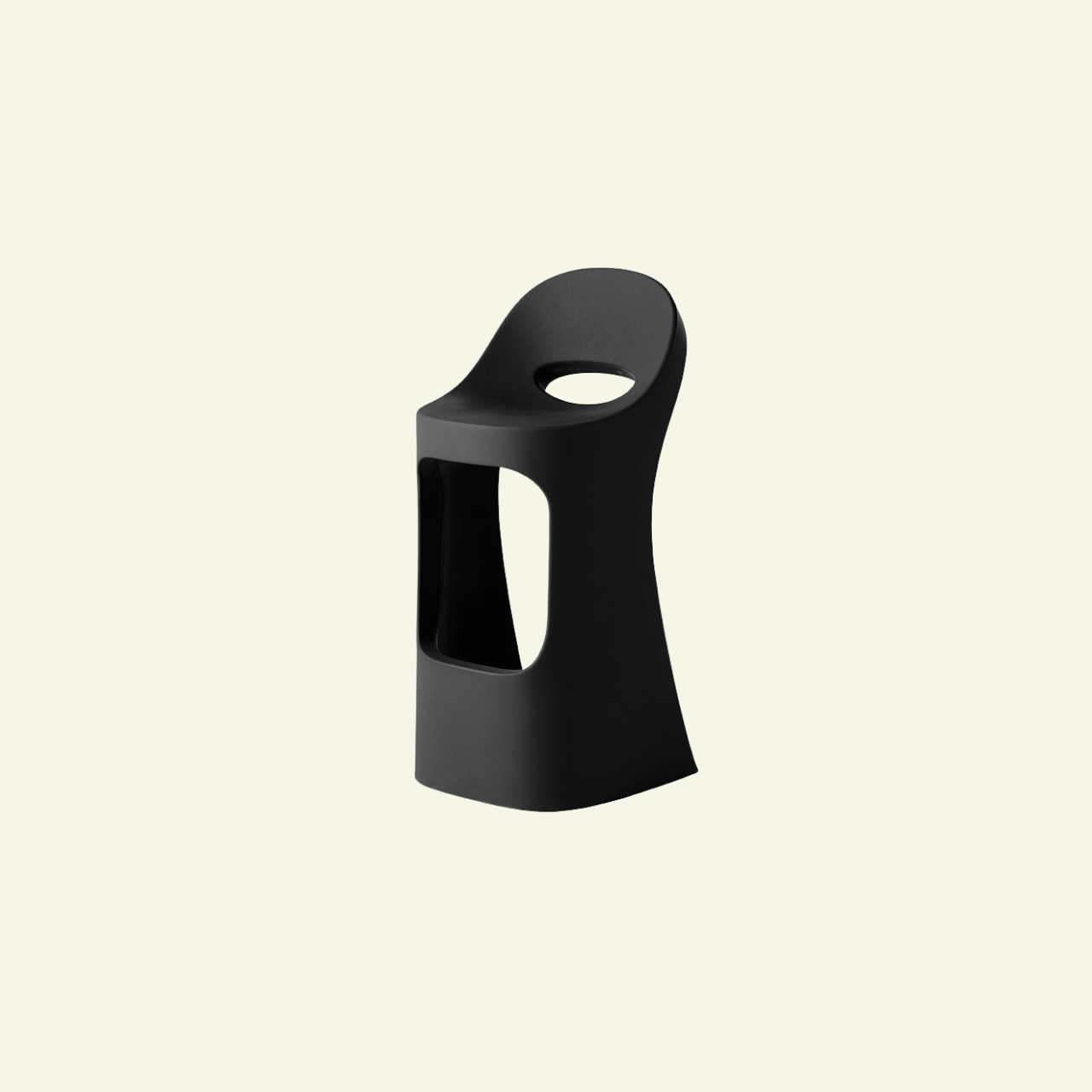 Chaise haute Amélie Sit Up – Design conique - SLIDE - La Maison MilanaiseAMELIESITUP6Noir