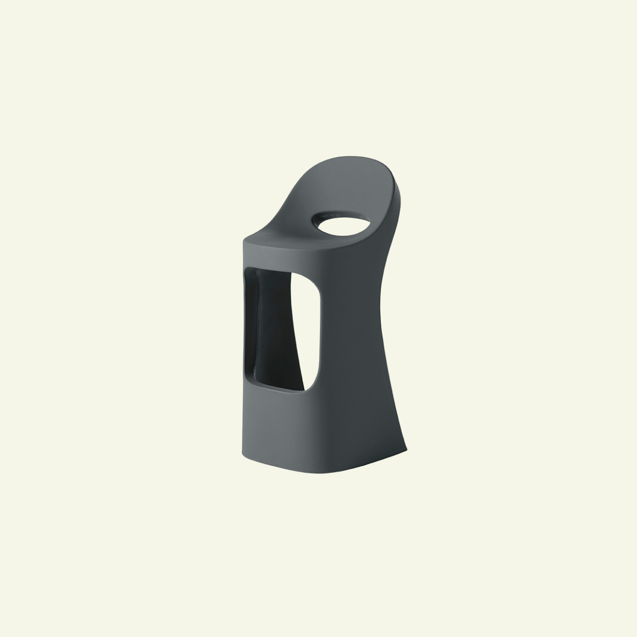 Chaise haute Amélie Sit Up – Design conique - SLIDE - La Maison MilanaiseAMELIESITUP7Gris éléphant