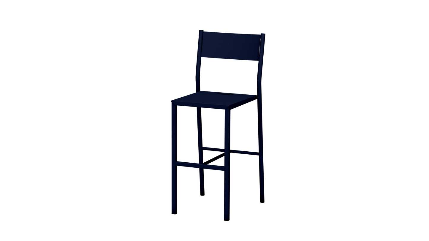 Chaise haute design en aluminium Take - MATIERE GRISE - La Maison MilanaiseCHAISETAKE - 7Nuit 11465cm