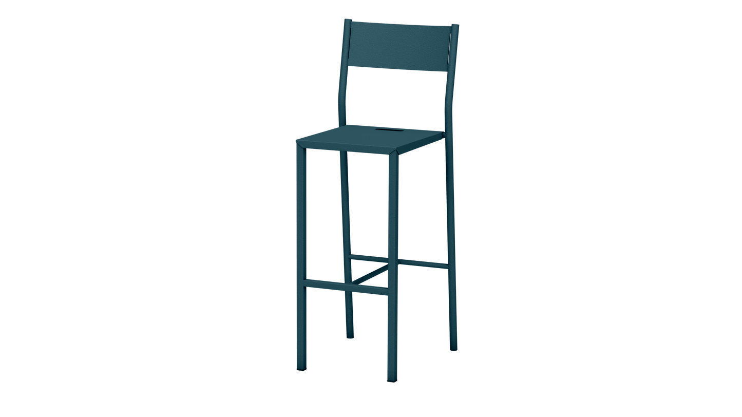 Chaise haute design en aluminium Take - MATIERE GRISE - La Maison MilanaiseHoule 11675cm