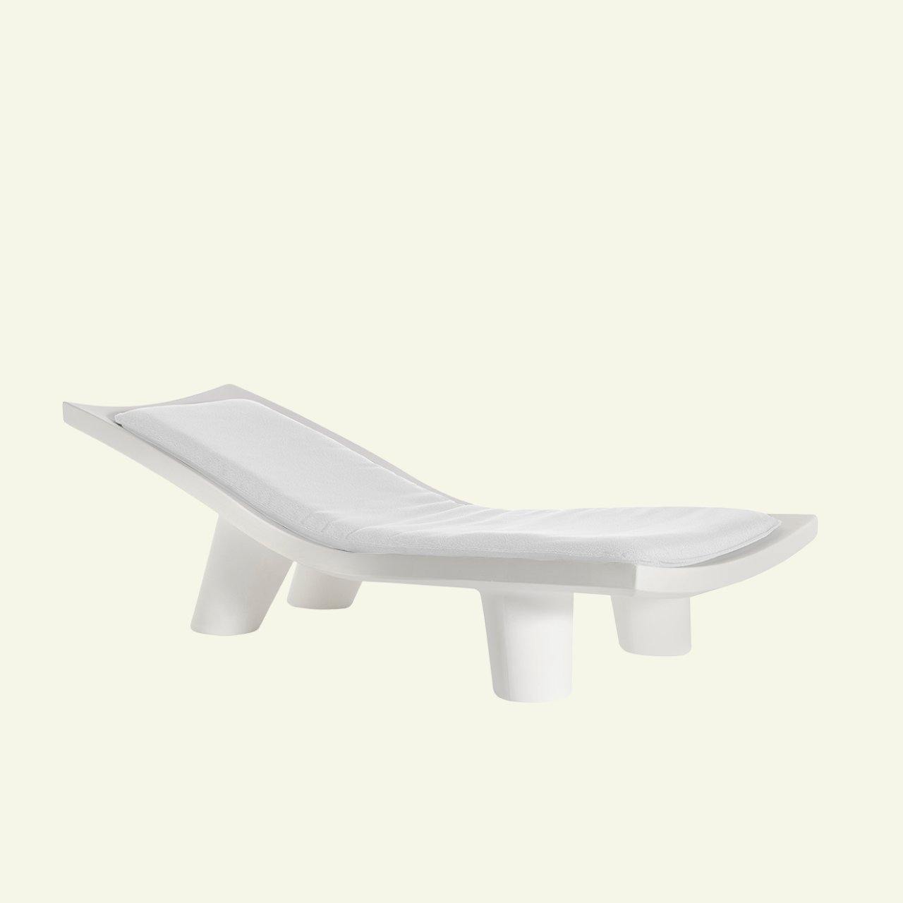 Chaise longue Low Lita – Design iconique par Paola Navone - SLIDE - La Maison MilanaiseRougeSans